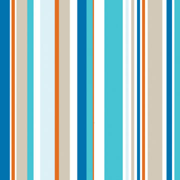 Arctic Frog - Striped Beach Hat 12x12 patterned paper   (pack of 10)